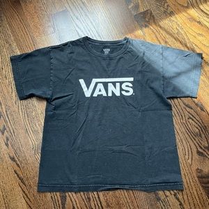 🎈 VANS Boy Tshirts Black XL